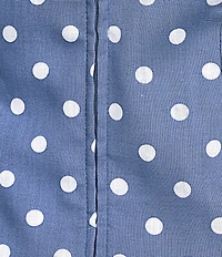 B. Darlin Polka Dot Print Off The Shoulder Bubble Hem Dress