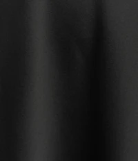 B. Darlin Satin Drape Neck Spaghetti Strap Lace Up Back Dress