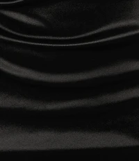 B. Darlin Satin Sleeveless V-Neck Midi Dress