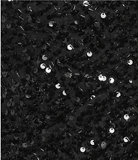 B. Darlin Sequin Front Slit Bodycon Dress