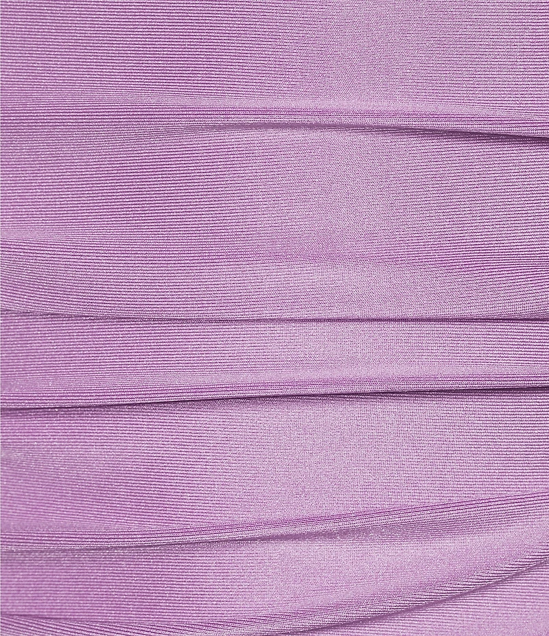 B. Darlin Sleeveless Bungee Strap Shirred Dress