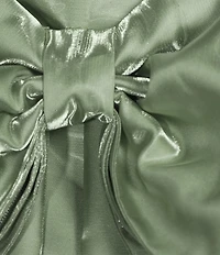 B. Darlin Spaghetti Strap Square Neck Band Party Dress
