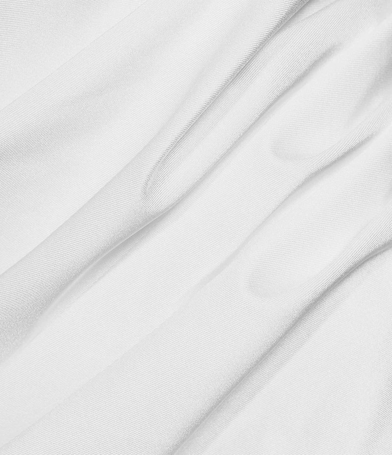 B. Darlin Spaghetti Strap Cowl Neck Shirred Detail Slim Dress