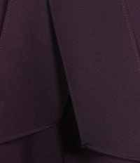 B. Darlin Straight Neck Open Tie Back Bodycon Dress