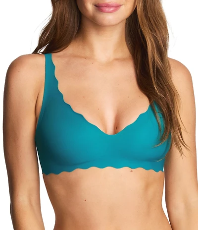 b.tempt'd by Wacoal B.wow'd Wire Free Scalloped V-Neck Convertible Bra