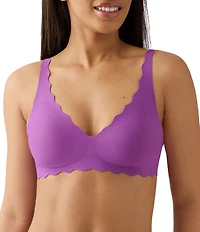 b.tempt'd by Wacoal B.wow'd Wire Free Scalloped V-Neck Convertible Bra