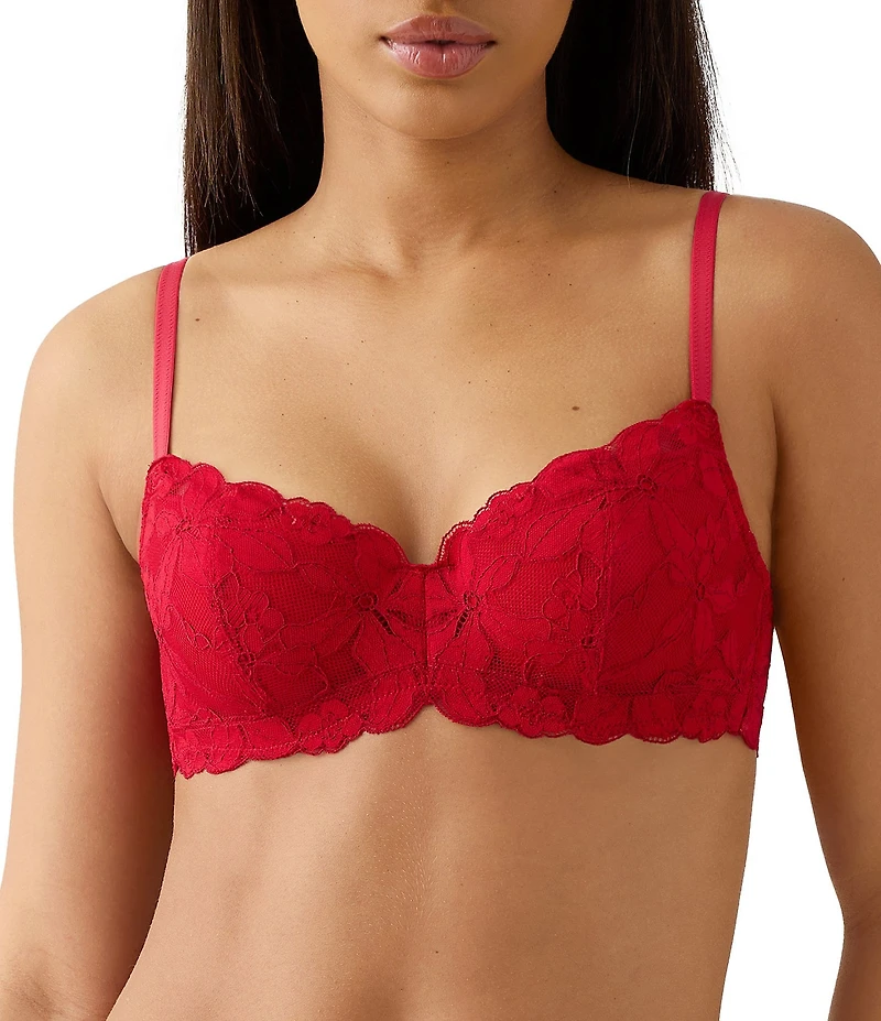 b.tempt'd by Wacoal Feeling Famous Lace Cut and Sewn Balconette Bra