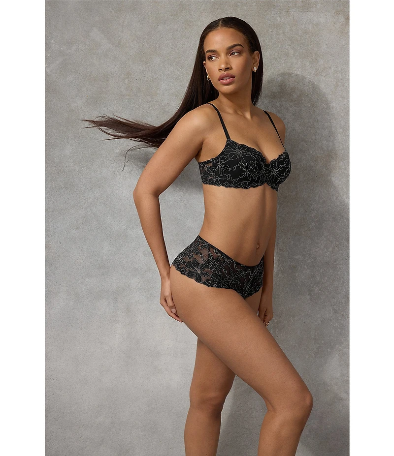 b.tempt'd by Wacoal Feeling Famous Lace Cut and Sewn Balconette Bra
