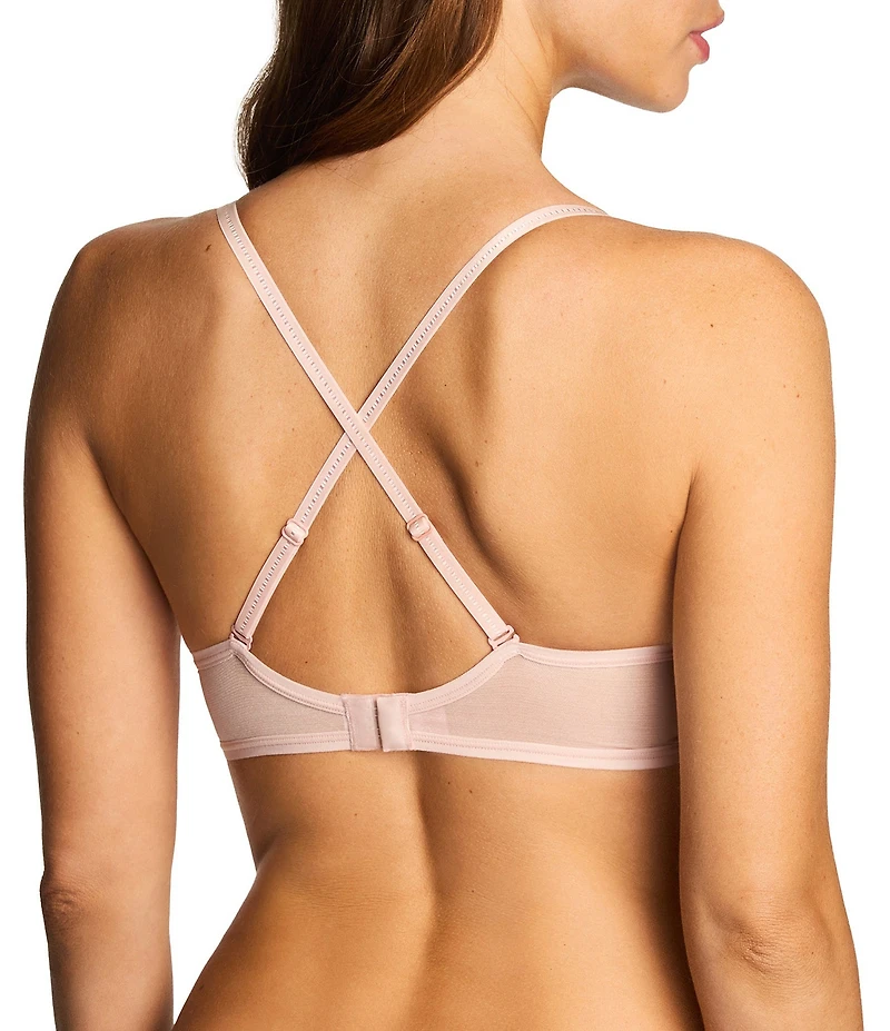 b.tempt'd by Wacoal Full Transparency Plunge Padded Contour Convertible T-Shirt Bra