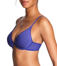 b.tempt'd by Wacoal Full Transparency Plunge Padded Contour Convertible T-Shirt Bra