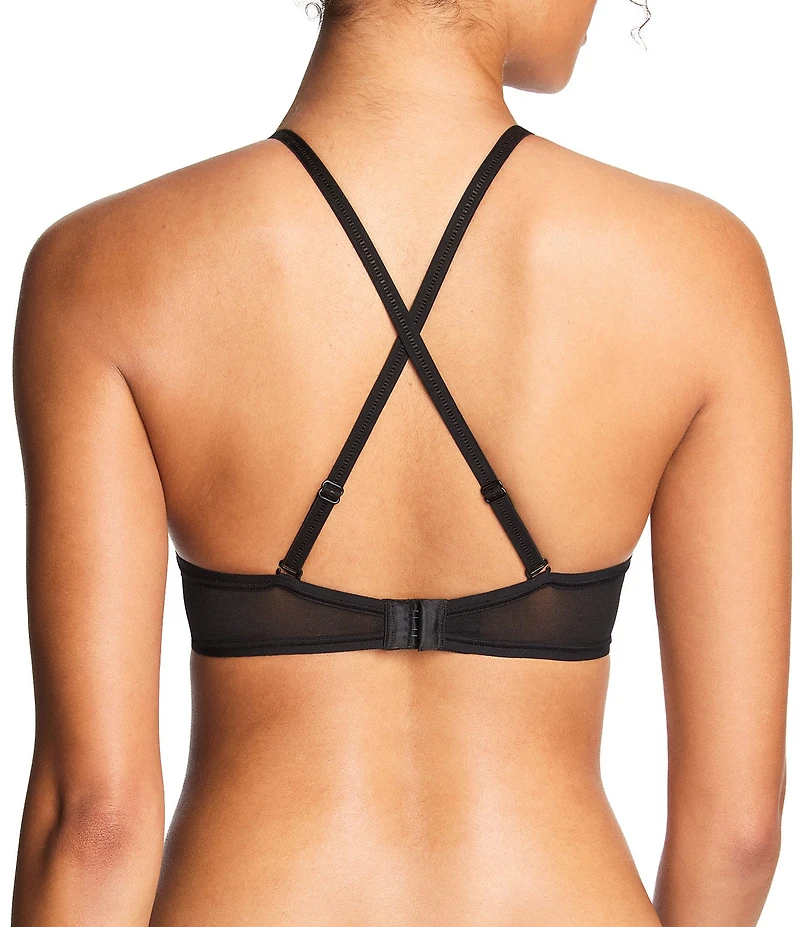 b.tempt'd by Wacoal Full Transparency Plunge Padded Contour Convertible T-Shirt Bra