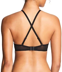 b.tempt'd by Wacoal Full Transparency Plunge Padded Contour Convertible T-Shirt Bra