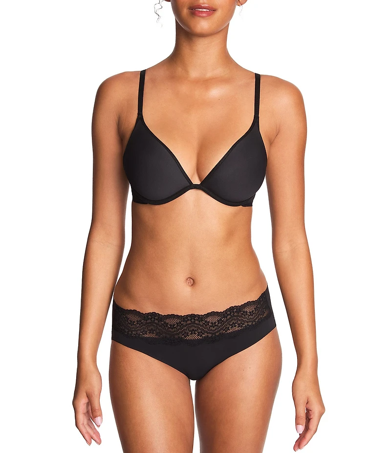 b.tempt'd by Wacoal Full Transparency Plunge Padded Contour Convertible T-Shirt Bra