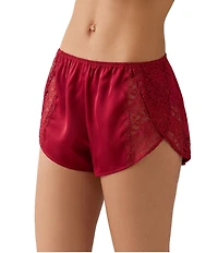 b.tempt'd by Wacoal Its On Satin & Eyelash Lace Shorty