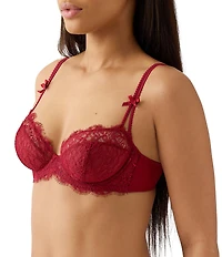 b.tempt'd by Wacoal Unlined Cut & Sewn Bow Strap Underwire Lace Bra