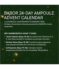 Doctor Babor Ampoule Limited Edition Advent Calendar