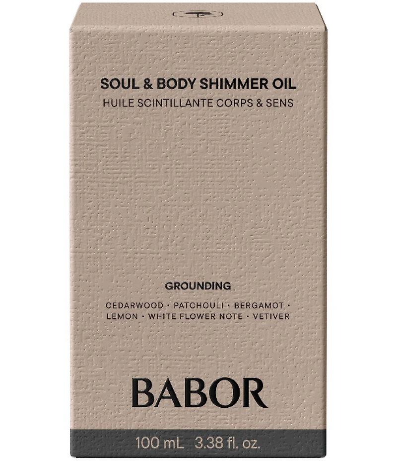 Babor Soul & Body Grounding Shimmer Oil
