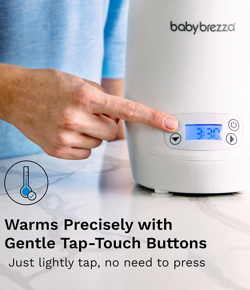 Baby Brezza AirSwirl Bottle Warmer - Waterless Warmer for Formula and Breastmilk