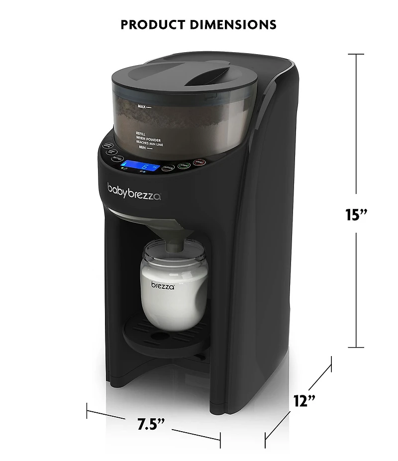 Baby Brezza Formula Pro® Advanced WiFi Baby Formula Dispenser & Warmer
