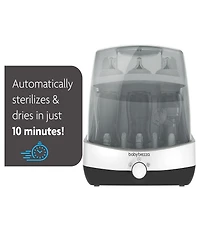 Baby Brezza Superfast Baby Bottle Sterilizer and Dryer - Sterilizes & Dries in 10 Minutes