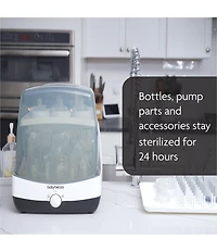 Baby Brezza Superfast Baby Bottle Sterilizer and Dryer - Sterilizes & Dries in 10 Minutes
