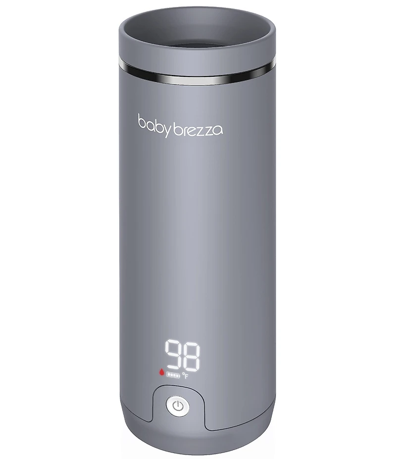 Baby Brezza Superfast Portable Bottle Warmer - Rechargeable Travel Warmer for Formula and Breastmilk