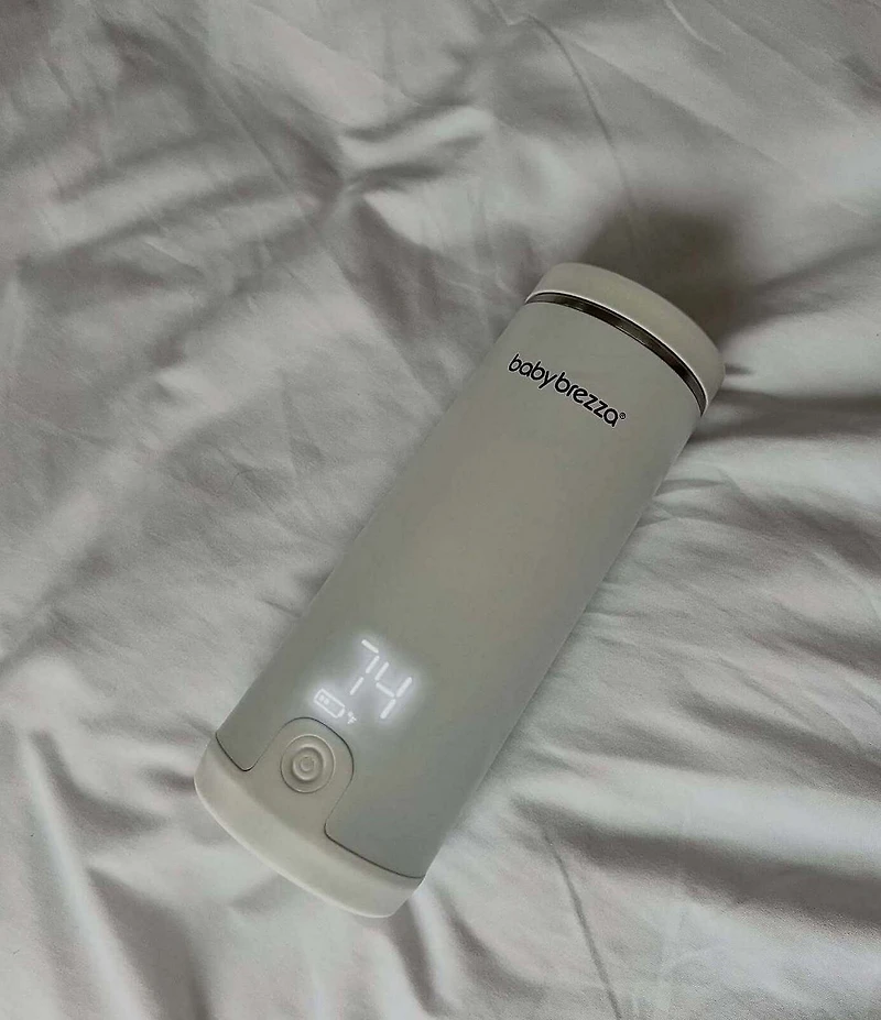 Baby Brezza Superfast Portable Bottle Warmer - Rechargeable Travel Warmer for Formula and Breastmilk