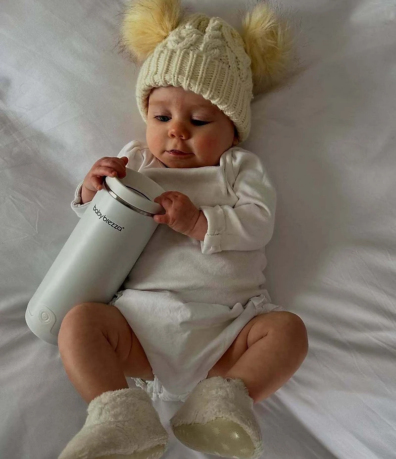 Baby Brezza Superfast Portable Bottle Warmer - Rechargeable Travel Warmer for Formula and Breastmilk