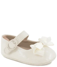 Baby Deer Girls' Patent Skimmer Crib Shoes (Infant)