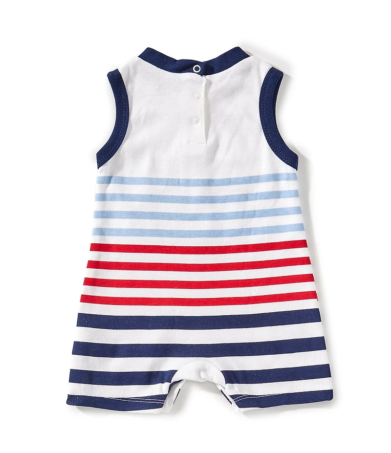 Baby Starters Baby Boys Americana Red White And Cool Sunsuit