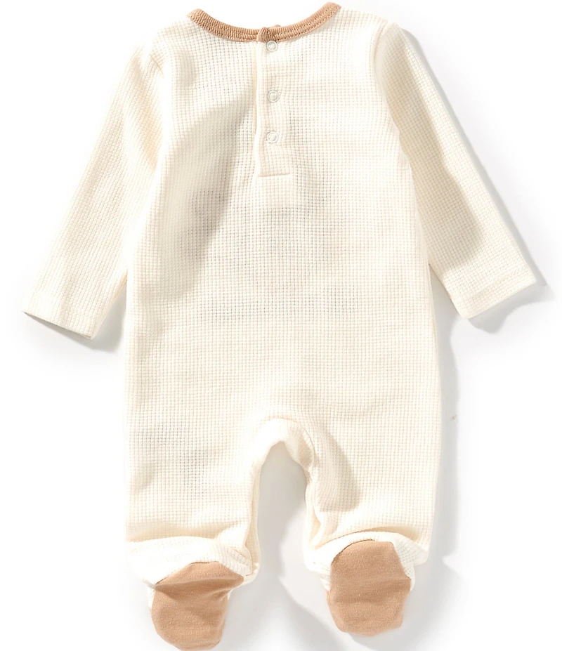 Baby Starters Baby Long-Sleeve Thanksgiving Turkey Footed Coverall