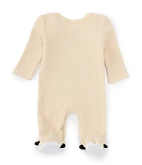 Baby Starters Baby Farm Print Footed Coverall