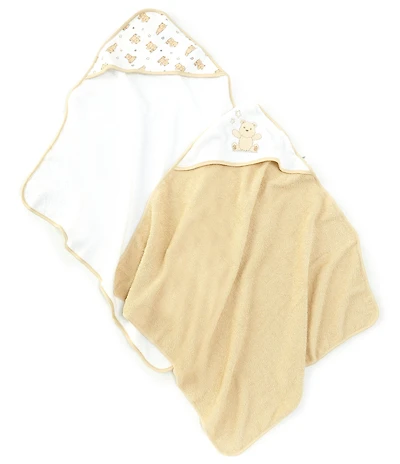Baby Starters Bear Hooded Terry Towel 2-Pack