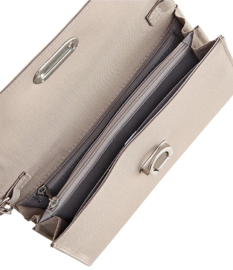 Baggallini Coastal Flip Lock RFID Phone Wallet Crossbody Bag