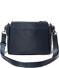 Baggallini Marais Twill Gunmetal Hardware Crossbody Bag