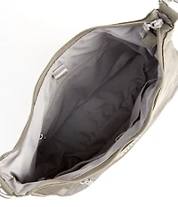 Baggallini Modern Pocket Half-Moon Metal Shoulder Bag