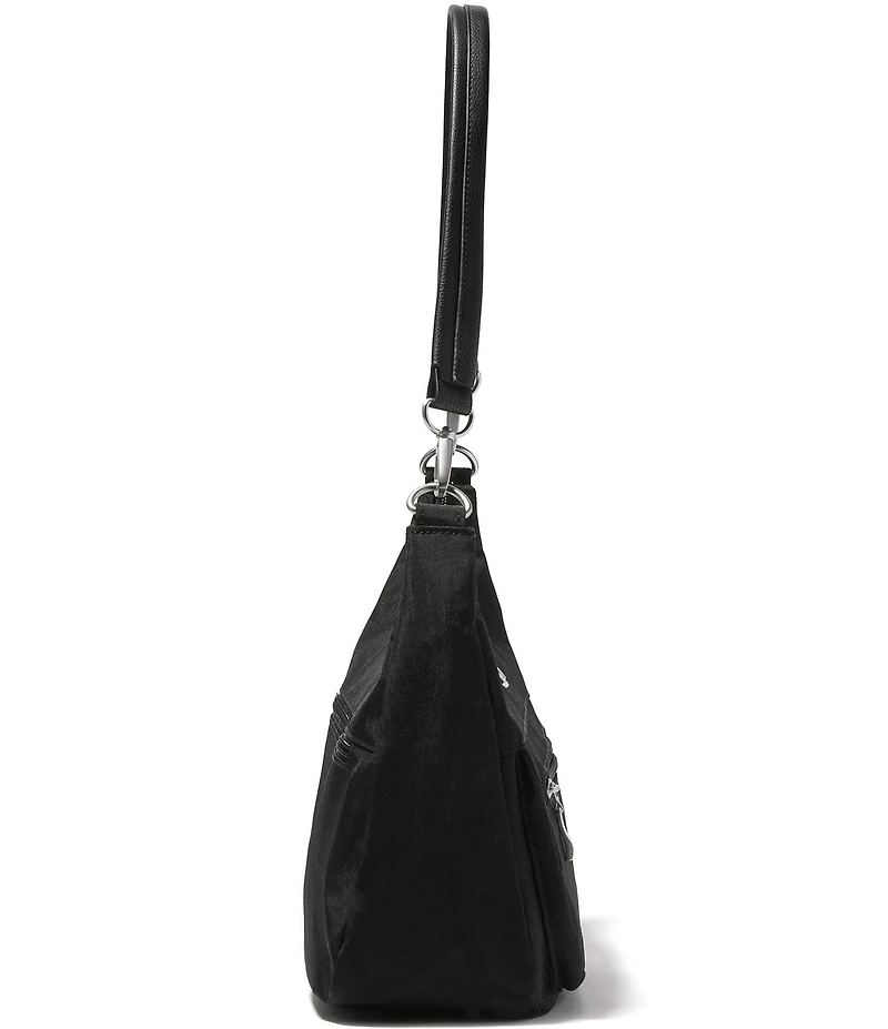 Baggallini Modern Pocket Half-Moon Metal Shoulder Bag