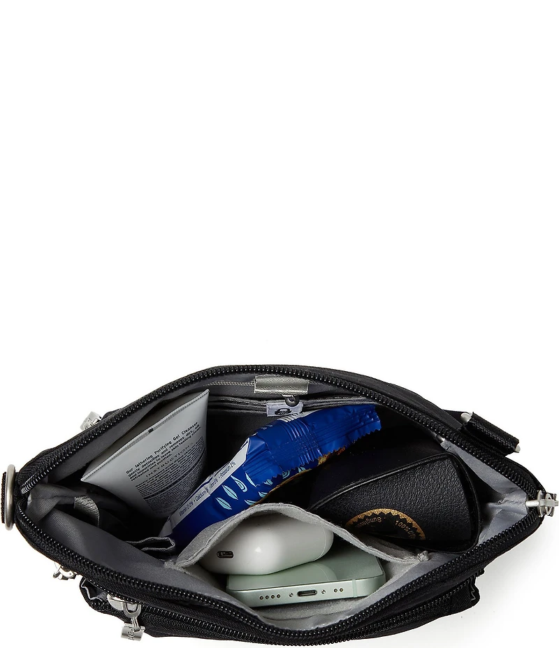 Baggallini Modern Pocket Solid Nylon Crossbody Bag