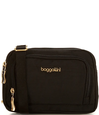 Baggallini Trifecta Wallet RFID Crossbody Bag