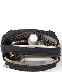 Baggallini Triple Zip Crossbody Bag