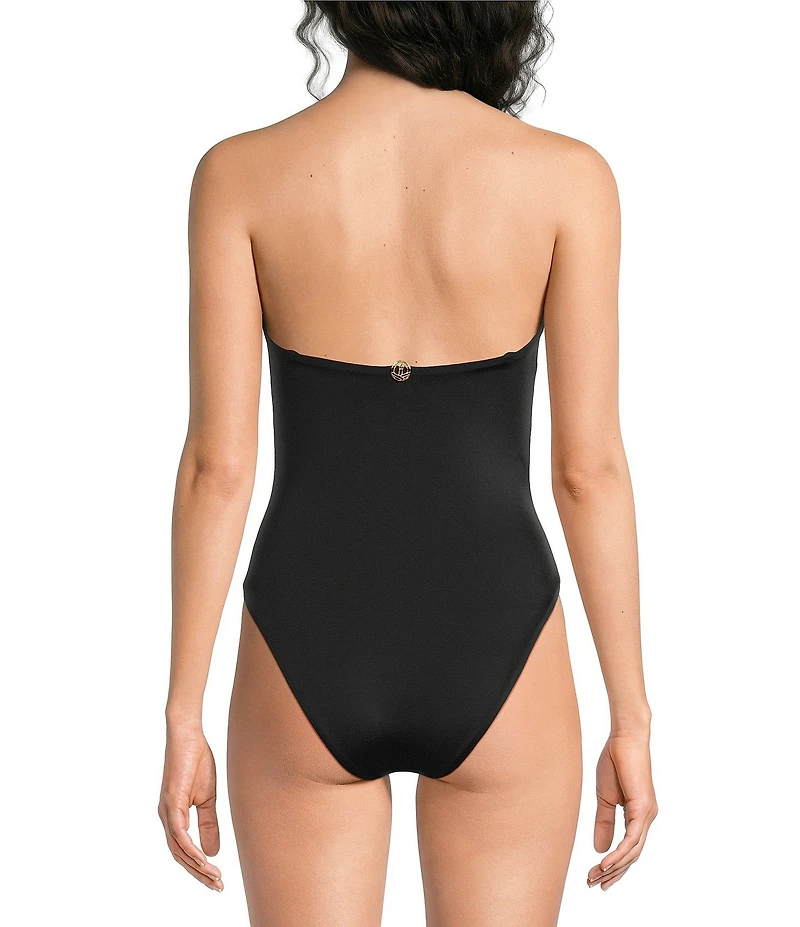 Bahia Maria Aura Laser Cut Flower Underwire One Piece Swimsuit