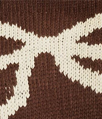 Bailey Rose Bow Design Sweater