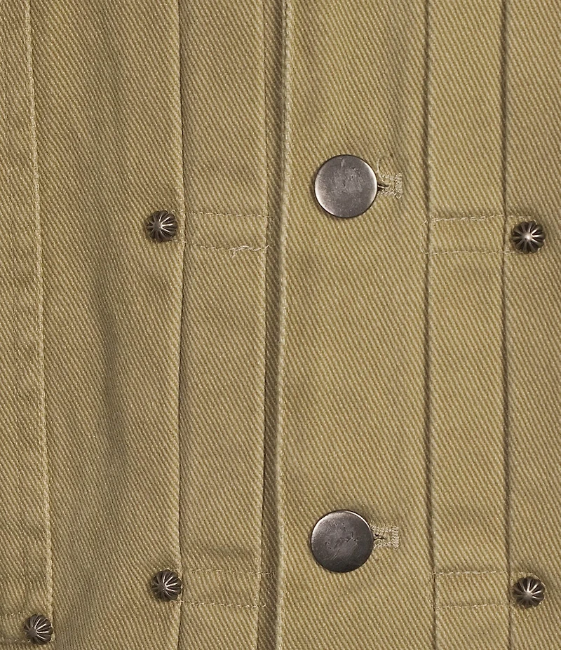 Bailey Rose Button Front Cord Collar Jacket