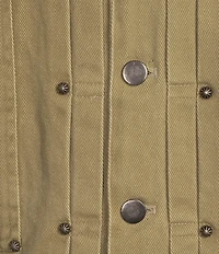 Bailey Rose Button Front Cord Collar Jacket