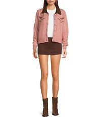 Bailey Rose Collared Western Cardigan