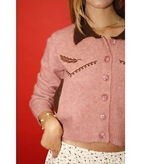 Bailey Rose Collared Western Cardigan