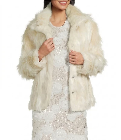 Bailey Rose Faux Fur Mid Length Jacket