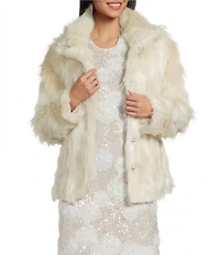 Bailey Rose Faux Fur Mid Length Jacket