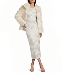 Bailey Rose Faux Fur Mid Length Jacket