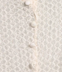 Bailey Rose Gauze Button Front Cardigan Coordinating Top